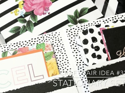 Craft Fair Series 2018-Stationary Sets with folder!