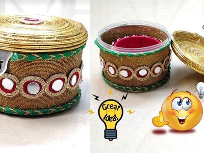 DIY Best out of waste craft idea I Make Bangle Box at home I Creative Diaries