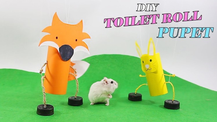 DIY Craft Puppet- Best Life Hacks With Toilet Paper Rolls