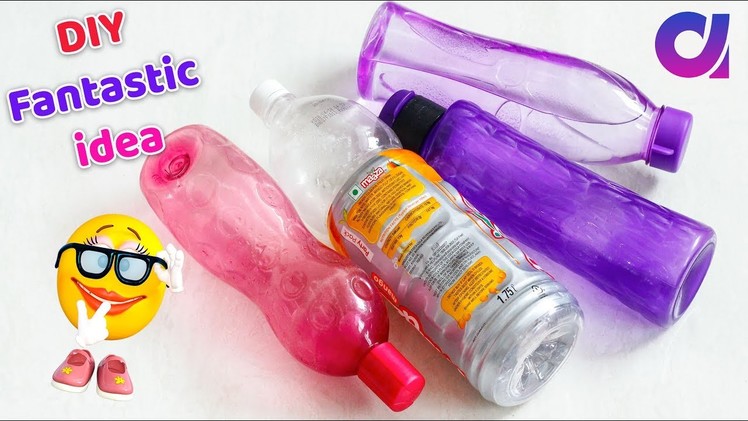 DIY easy craft.plastic bottle reuse | HOME DECOR 2018 | Best out of waste | plastic recycling