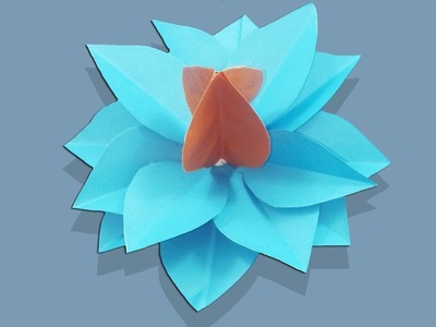 DIY Paper flower.Giant paper flowers ideas | Paper craft Wall decor