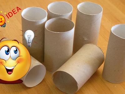 DIY Toilet Paper Roll Crafts - Craft Ideas Using Empty Toilet Paper Rolls - Wall Decor