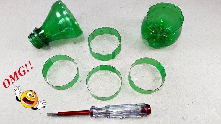 Diy world cup bracelet | plastic bottle craft idea | best out of waste | plastic bottle reuse idea