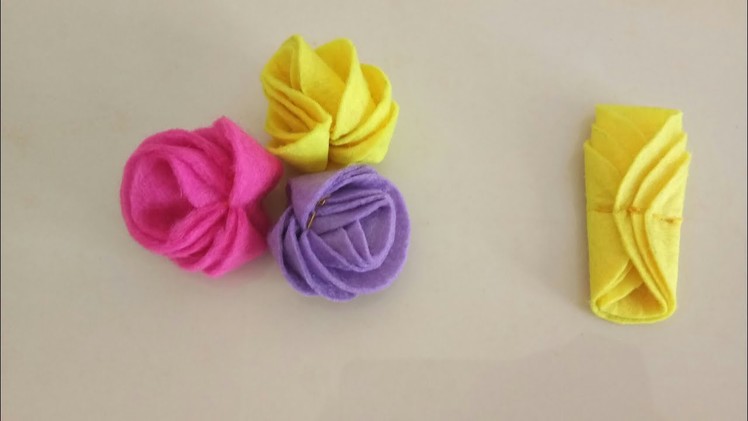Easy way to make flowers.diy flower making technique.easy craft idea