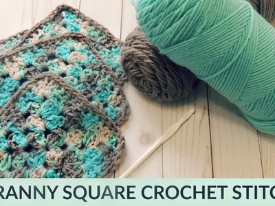 HOW TO CROCHET A GRANNY SQUARE