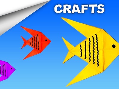 How to make Fish ???? Paper craft | DIY crafts | minute crafts for kids | easy origami