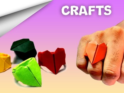 How to make Ring ???? paper craft | DIY crafts | minute crafts for kids | easy origami