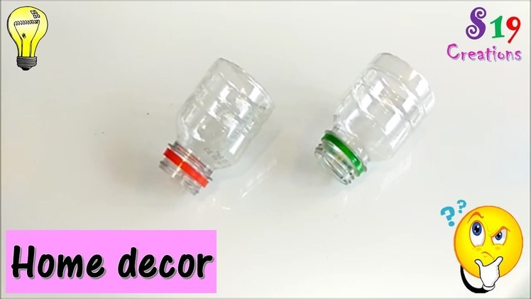 Plastic bottle craft ideas | Best out of waste | plastic bottle reuse idea | diy home decor idea