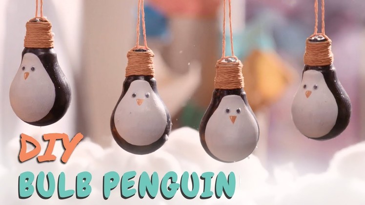 The Art Room - DIY Bulb Penguin | Bulb Craft Ideas | Easy & Fun Crafts for Kids
