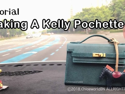 Tutorial : How To Make A Kelly Pochette + Rodeo Charm, Leather Craft