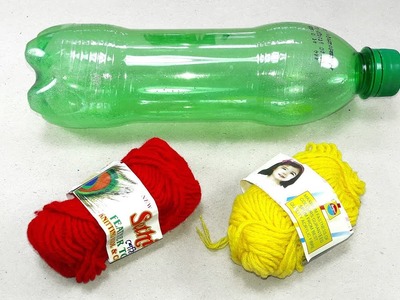 Waste plastic bottle craft idea | best out of waste | Diy plastic bottle reuse idea