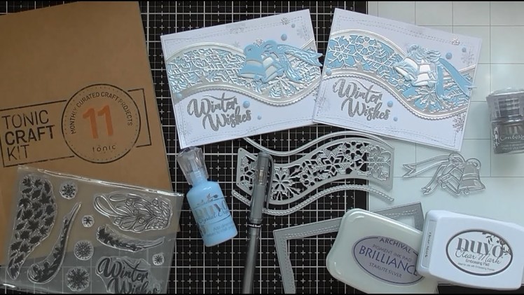 Winter Wishes with Tonic Craft Kit #11 :D