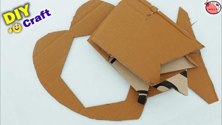 WOW !!! Cardboard Craft Idea || Handmade Craft || Lantern Making at Home || How to || DIY