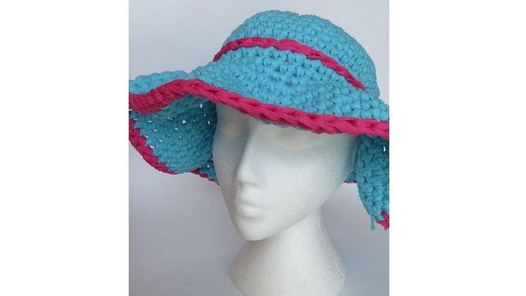 Yarn Share & Quick to Crochet Sun Hat