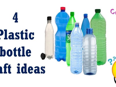 4 plastic bottle craft ideas | Best out of waste ideas | Diy art and crafts | useful diy projects