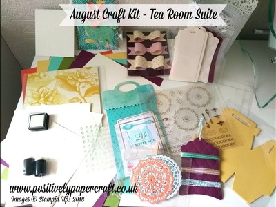 August Craft Kit - Tea Room Suite