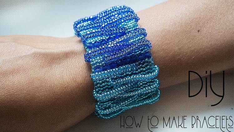 Bracelet ! How to make this stunning BRACELET ! DIY Beaded Bracelet