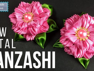 D.I.Y. New Petal Kanzashi Flower | MyInDulzens