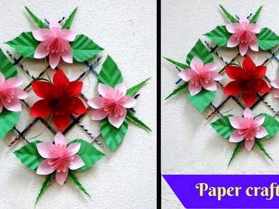 Dazzling DIY Wall Hanging Ideas with Paper - Paper Craft Ideas - Home Decoration Ideas 2018