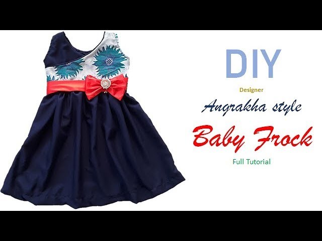 angrakha style baby frock