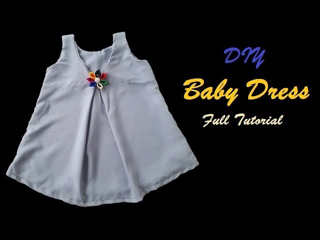 DIY Designer Baby Dress Step By Step Full Tutorial