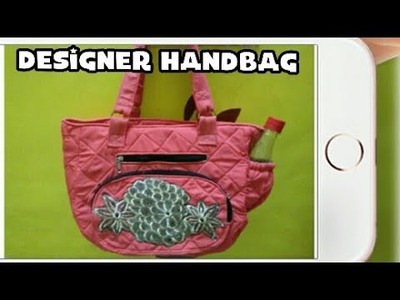 DIY: Designer Handbag Tutorial By Anamika Mishra. .