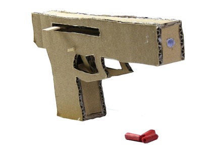 DIY : How To Make Gun Pistol Fortnite From Cardboard