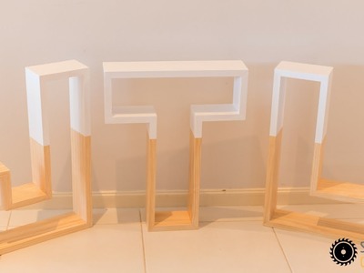 DIY | Marque Wooden Letters