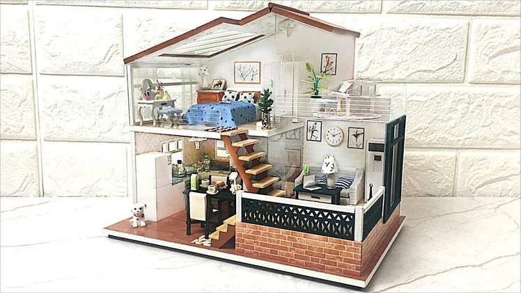 DIY Miniature Dollhouse Kit One Meter Sun