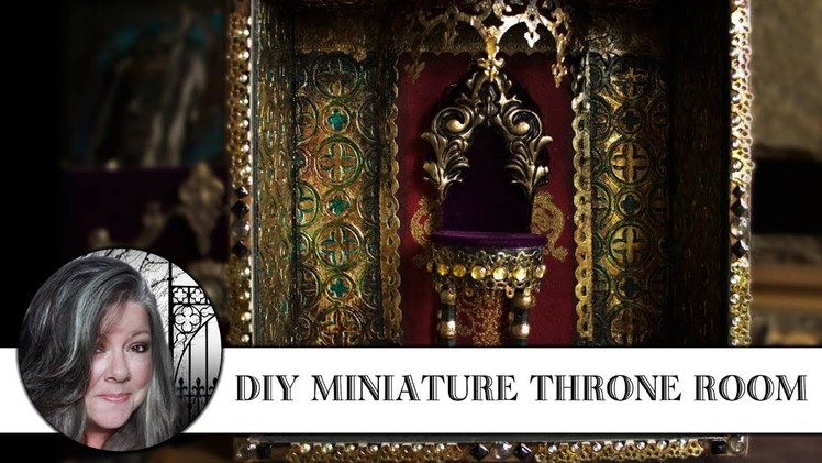 ???? DIY Miniature Throne Room ????