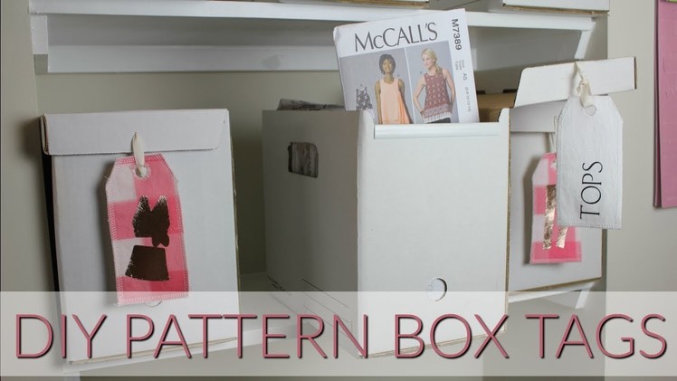 DIY Pattern Box Tags Tutorial feat. Cricut Maker