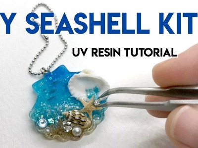 DIY Seashell Kit, UV Resin Tutorial
