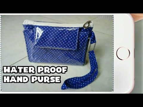 DIY : Water Proof Hand Purse Tutorial By Anamika Mishra. . 