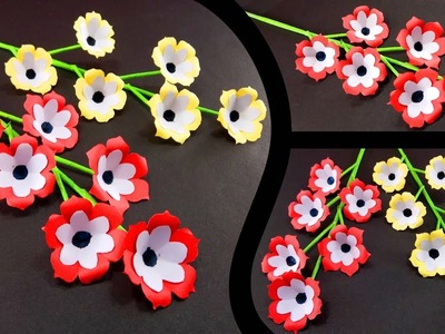 Easy Flowers Making | Handmade Gift Ideas : DIY Paper Crafts