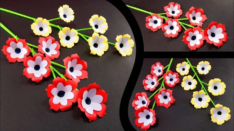 Easy Flowers Making | Handmade Gift Ideas : DIY Paper Crafts