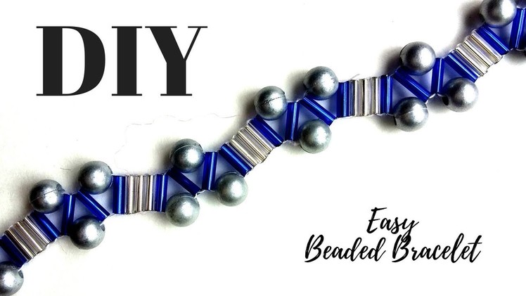 ????How to make beaded bracelet.???? DIY jewelry project????Easy DIY beading pattern????