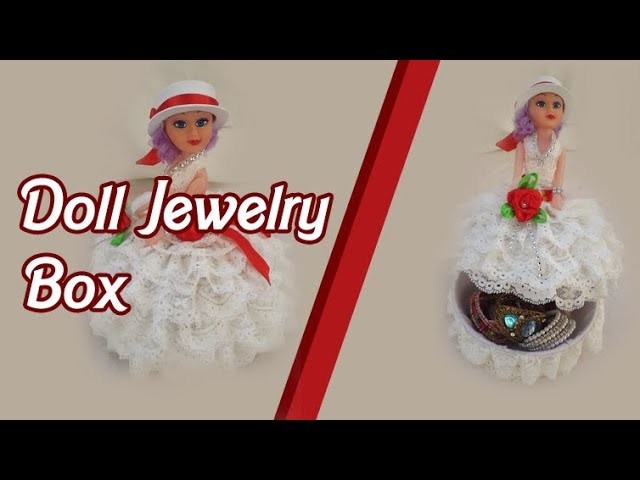 How To Make Diy Doll Jewelry Box TUTORIAL - Crafts