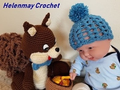 Mommy and Me Matching Crochet Sweet Butterfly Hat DIY Video Tutorial