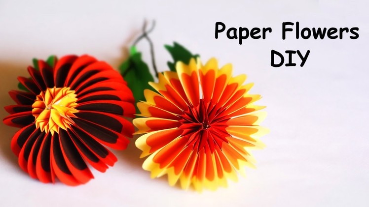 Paper Flowers DIY | Beautiful Paper Crafts | DIY Home. Room Decor