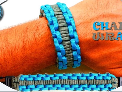 Unique How To Make Paracord Bracelet Chain Wrap DIY Paracord Tutorial