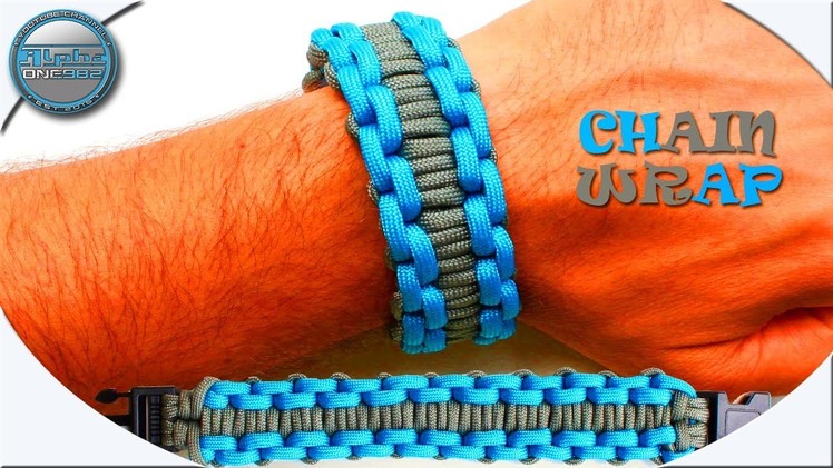 Unique How To Make Paracord Bracelet Chain Wrap DIY Paracord Tutorial