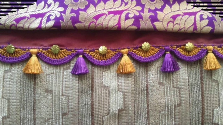 Beautiful Krosha Saree Kuchu Designs I Crochet Images I Ladies Club