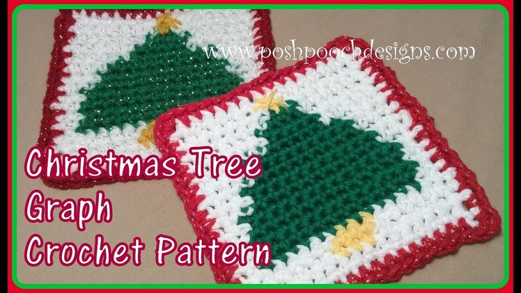 Christmas Tree Graph Crochet Pattern
