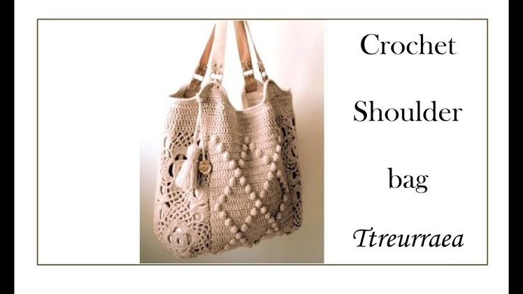 Crochet bag.how to a crochet bag (part 1)(English subtitles provided)
