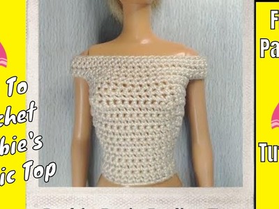 Crochet Barbie Basic Bodice Top ????