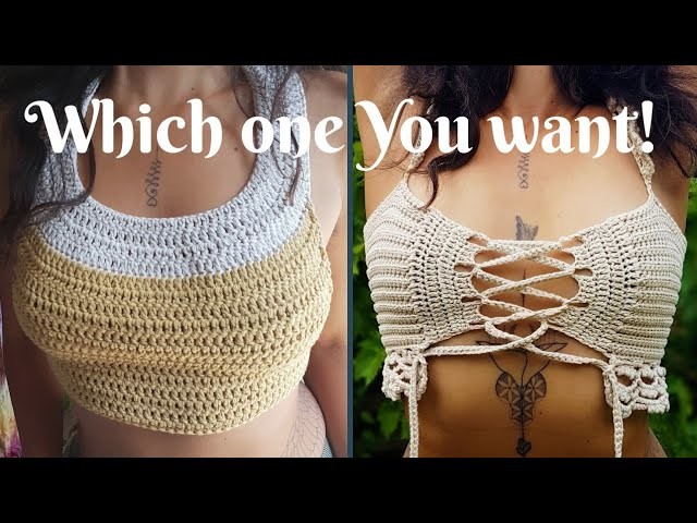 Crochet yoga top and crochet gypsy top which one You want the tutorial (Closed)
