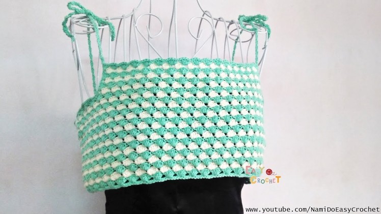 Easy Crochet for Summer: Crochet Crop Top #15