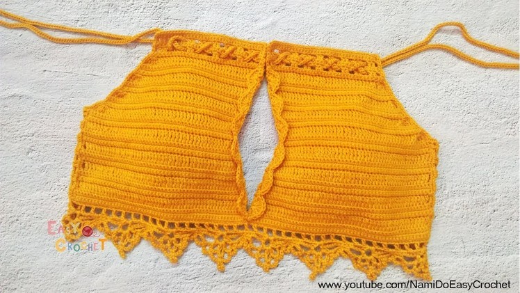 Easy Crochet for Summer: Crochet Halter Top #07
