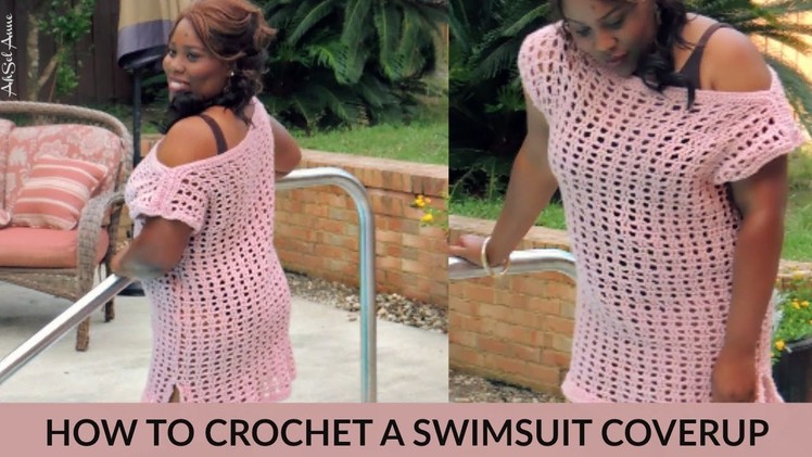HOW TO CROCHET SWIMSUIT COVER UP
