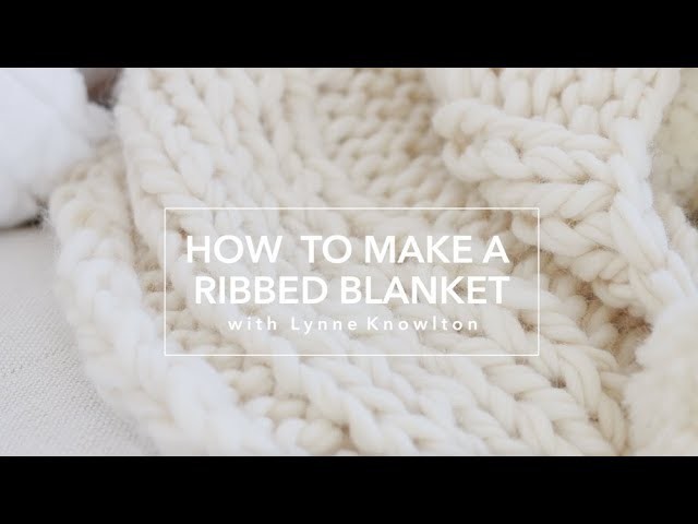 How to Knit the Ribbed Pattern